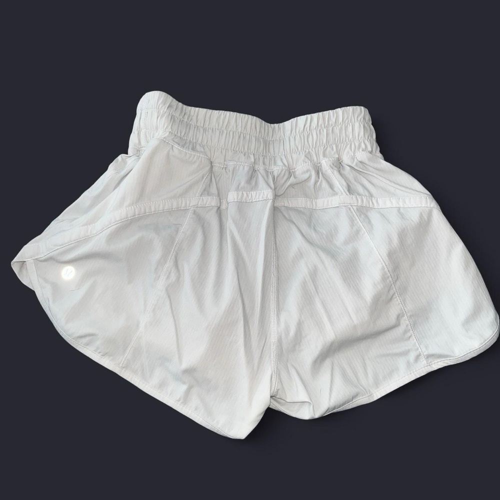 White Athletic Shorts Lightweight Comfortable Fit